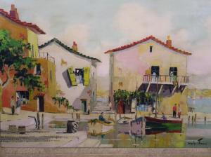 DOYLY Charles Robert,Mediterranean village scene,Crow's Auction Gallery GB 2017-10-11