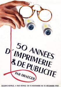 DRAEGER,50 ans d'Imprimerie et de Publicité,1950,Neret-Minet FR 2014-07-09