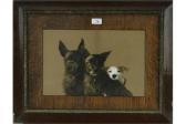 DRAGE E.A,portrait of three dogs,Burstow and Hewett GB 2015-04-29