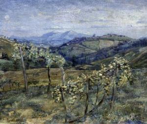 drage mildred,Urbino at Twilight,1891,Gorringes GB 2009-09-02
