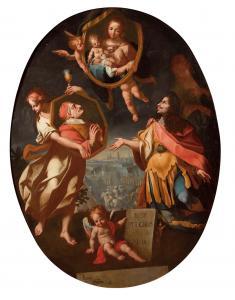 DRAGHI Giovanni E. 1654-1712,Allegoria della battaglia di Vienna,San Marco IT 2006-10-15