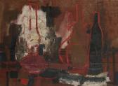 DRAGOMIR Jean Claude 1931-1965,Composition à la bouteille,1960,Ader FR 2014-03-15