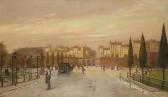 DRAH George 1867-1922,Georg Janny  View from the Glacis towards the Scho,Palais Dorotheum 2012-09-12