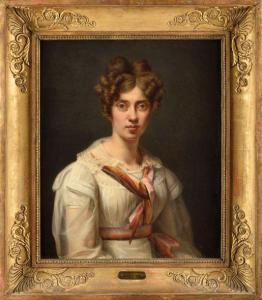 DRAHONET Alexandre J. Dubois 1791-1834,Portrait de la princesse Olga Dolgoruki,Osenat FR 2020-03-01