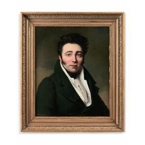 DRAHONET Alexandre J. Dubois 1791-1834,Portrait de Pierre Huard fils,1816,Tajan FR 2020-06-24