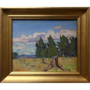 DRAKE Dewitt 1891-1979,FIELDS AND WINDSWEPT PINES,Waddington's CA 2022-04-21