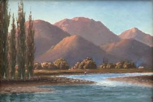DRAKE William Henry 1856-1926,Southern freshwater fishing,International Art Centre NZ 2023-10-24