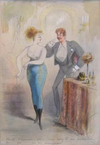 DRANER Jules Renard 1833-1926,Parole dhonneur, chère, vous avez là un pantalon ,Lhomme 2013-10-12