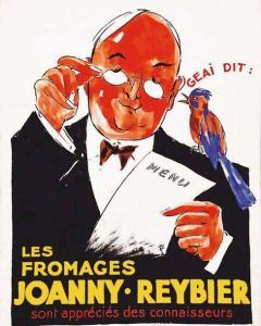 DRANSY Jules Isnard 1883-1945,Les Fromages Joanny - Reybier,1930,Millon & Associés FR 2020-02-26