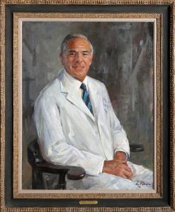 DRAPER William Franklin 1912-2003,Portrait of Dr. Richard E. Winter,1992,Ro Gallery US 2023-05-13