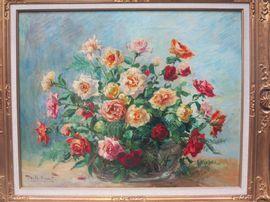 DRATZ BARAT Charles 1905-1967,Nature morte au bouquet de roses,Millon & Associés FR 2021-04-13