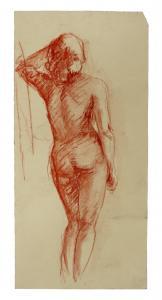 DREI Ercole 1886-1973,Nudo femminile di schiena,Gonnelli IT 2023-11-28