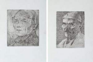 DREI Ercole,Ritratto d'uomo e Ritratto d'uomo con berretto,Galleria Pananti Casa d'Aste 2013-07-10