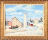 DREISBACH Clarence Ira 1903-2001,Winter, Lancaster County,Alderfer Auction & Appraisal US 2008-03-07