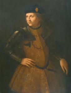 DRESDA SCHOOL,Portrait d'Ercole I d'Este (1431 - 1505),duc de Fe,Boscher-Studer-Fromentin 2011-06-30