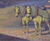DRESLER J 1900,Deux chevaux attelés,1911,Rossini FR 2011-12-15