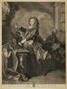 DREVET Pierre,Portrait de Louis de BOURBON, PRINCE DE CONTI, pré,1700,Eric Caudron 2021-09-15