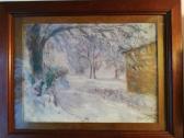 DREVON Jean 1899-1978,Paysage de neige,Etienne de Baecque FR 2019-01-24