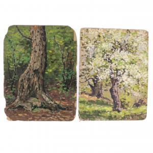 DREW George W. 1875-1968,dogwood trees,Ripley Auctions US 2025-03-22