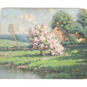 DREW George W 1875-1968,Apple Blossom Time,1932,Ripley Auctions US 2024-03-30