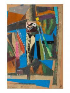 DREWES Werner 1899-1985,Untitled Abstract,1973,Hindman US 2024-01-25