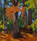 DREXLER Lynne Mapp 1928-1999,Fall Forrest,1984,Barridoff Auctions US 2025-08-16