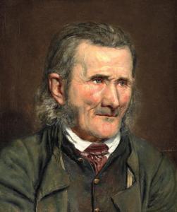 DREYER Dankvart 1816-1852,An old sailor,1834,Bruun Rasmussen DK 2023-06-14