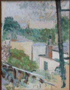 DREYFUS STERN Jean 1890-1980,Vue d'une fenêtre à Paris,Art Valorem FR 2022-04-13