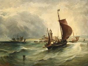 DRINKWATER Agnes Milton 1800-1900,Ships of the coast,Tennant's GB 2021-05-22
