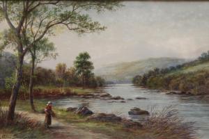 DRINKWATER ALBERT MILTON,On the Lyder Looking at Snowdon,Bamfords Auctioneers and Valuers 2020-06-17