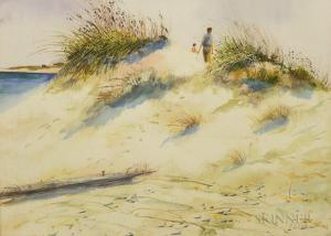 DRISCOLL ROBERT,Beach Scene with Sand Dunes,Skinner US 2017-12-01