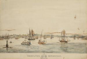 DRIVER Thomas 1791-1852,'Hamilton, Bermudas,1823,Duke & Son GB 2020-01-23