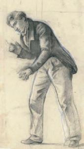 DROLLING Michel Martin 1786-1851,Etude pour une figure masculine,Binoche et Giquello FR 2023-01-21
