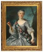 DROUAIS Hubert 1699-1767,Portrait of an elegant lady as Venus,Palais Dorotheum AT 2017-03-02
