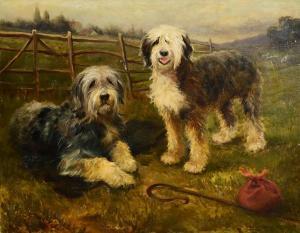 DRUMMOND Arthur 1871-1951,English Sheepdogs,Morgan O'Driscoll IE 2022-11-07