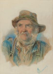 DRUMMOND James 1816-1877,CORNISH FISHERMAN,Ross's Auctioneers and values IE 2024-03-20