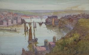 DRUMMOND Julian E 1892-1903,Whitby Harbour,1995,Duggleby Stephenson (of York) UK 2020-01-10