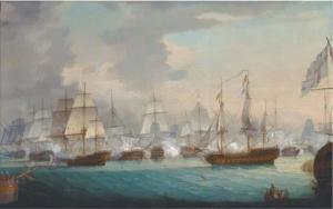 DRUMMOND Samuel 1765-1844,The Battle of the Nile, 1,1798,Christie's GB 2003-11-19