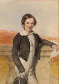 DRUMMOND William,Portrait of a young gentleman,1849,Bellmans Fine Art Auctioneers 2023-10-10