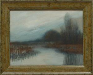DRYSDALE Alexander John 1870-1934,Autumnal Bayou Scene,1914,Neal Auction Company US 2023-11-15