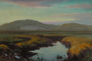 DRYSDALE George Russell 1912-1981,Connemara Landscape, Dusk,Sotheby's GB 2023-11-22