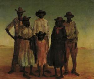 DRYSDALE George Russell 1912-1981,Group of Aborigines,1953,Christie's GB 2003-05-06