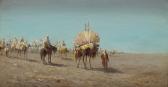 DU BOIS A.C 1860-1900,A caravan in the desert,Bonhams GB 2010-10-20