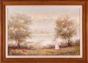 DU BOIS PIERRE Maurice 1869-1944,Impressionist Landscape,Gray's Auctioneers US 2014-03-19