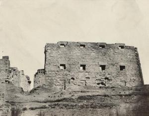 DU CAMP Maxime 1822-1894,Thèbes. Palais de Karnak,1849-51,Galerie Bassenge DE 2022-12-07