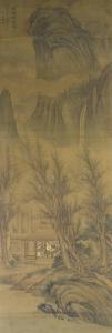 DU LIU 1630-1672,READING YI JING ON AN AUTUMN NIGHT,1646,Sotheby's GB 2013-03-21