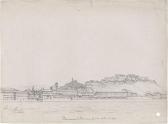 DU MONCEL THEODORE 1821-1884,Die Hafenstadt Ancona vom Wasser aus,Galerie Bassenge DE 2018-11-30