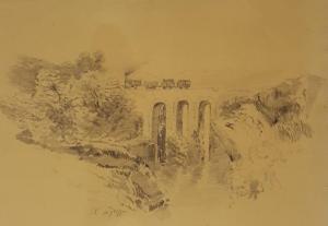 DU PATY Jean,Maison au pied de la coline,1864,Rossini FR 2020-10-19
