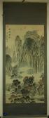 DUAN Ni,Waterfall and mountainous landscape,888auctions CA 2016-09-15