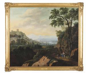 DUARTE Simon 1640,Landscape with figures,Veritas Leiloes PT 2019-12-10